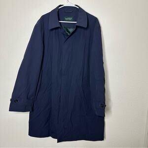 Lauren Ralph Lauren Navy Rain Coat